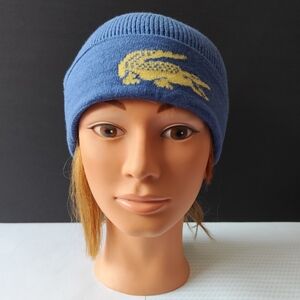 4/$50⭐️Lacoste Beanie Hat Navy blue Unisex
